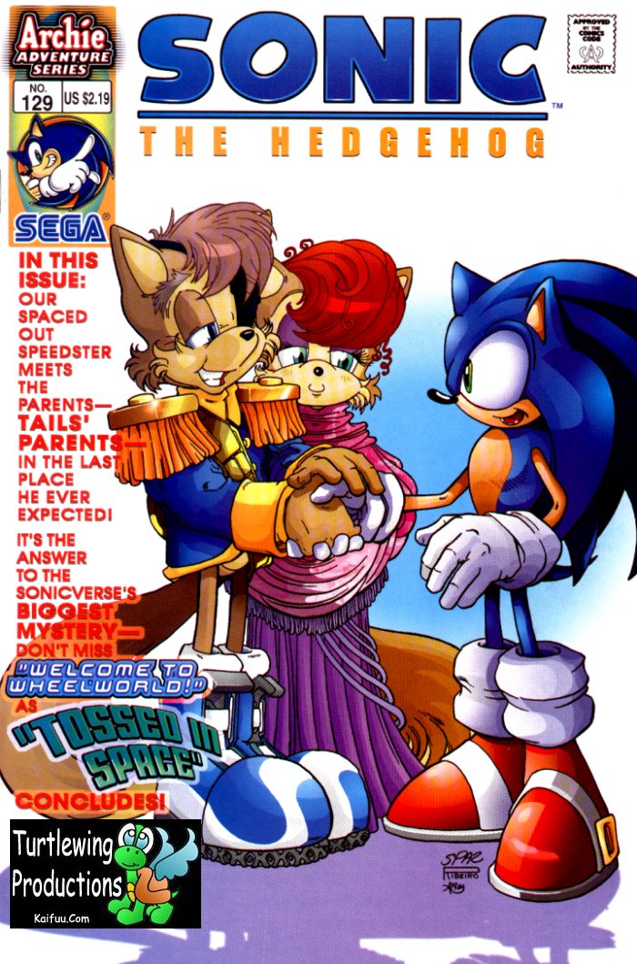 Sonic - Archie Adventure Series January 2004 Comic cover page